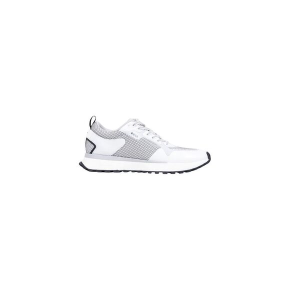 Hugo Boss White Polyester Athletic Men's Sneakers